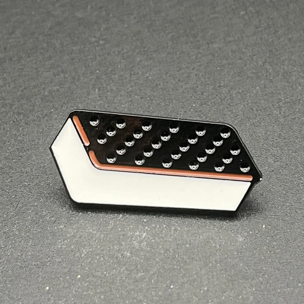 Chocolate Vanilla Ice‎ Cream Sandwich Lapel Hat Pin
